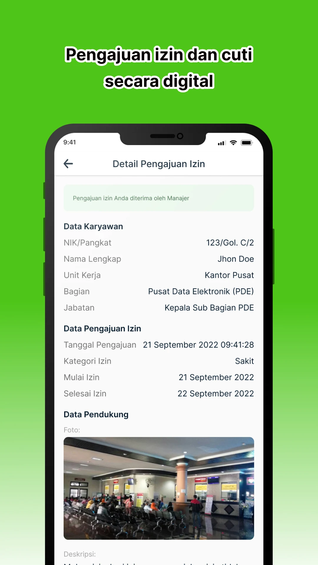 SIMPEG TPJ screenshot